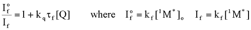 Stern-Volmer Equation